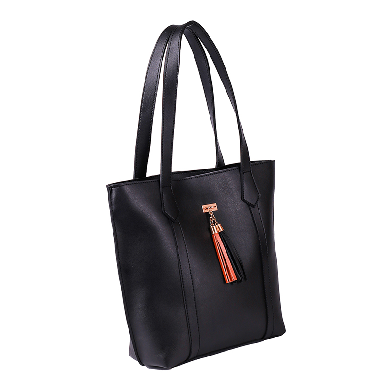 Neelam Black Tote Bag