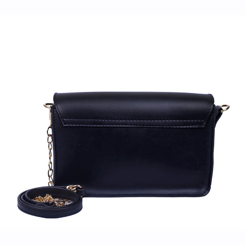 Belle Black Crossbody Bag