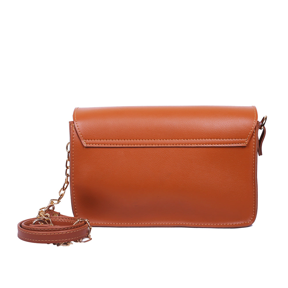 Belle Brown Crossbody Bag