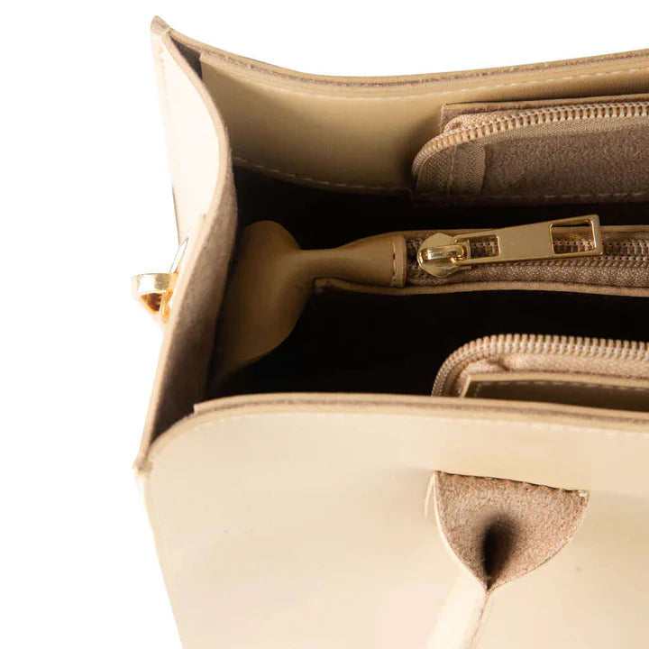 Minimalist Luxe Beige Tote Bag