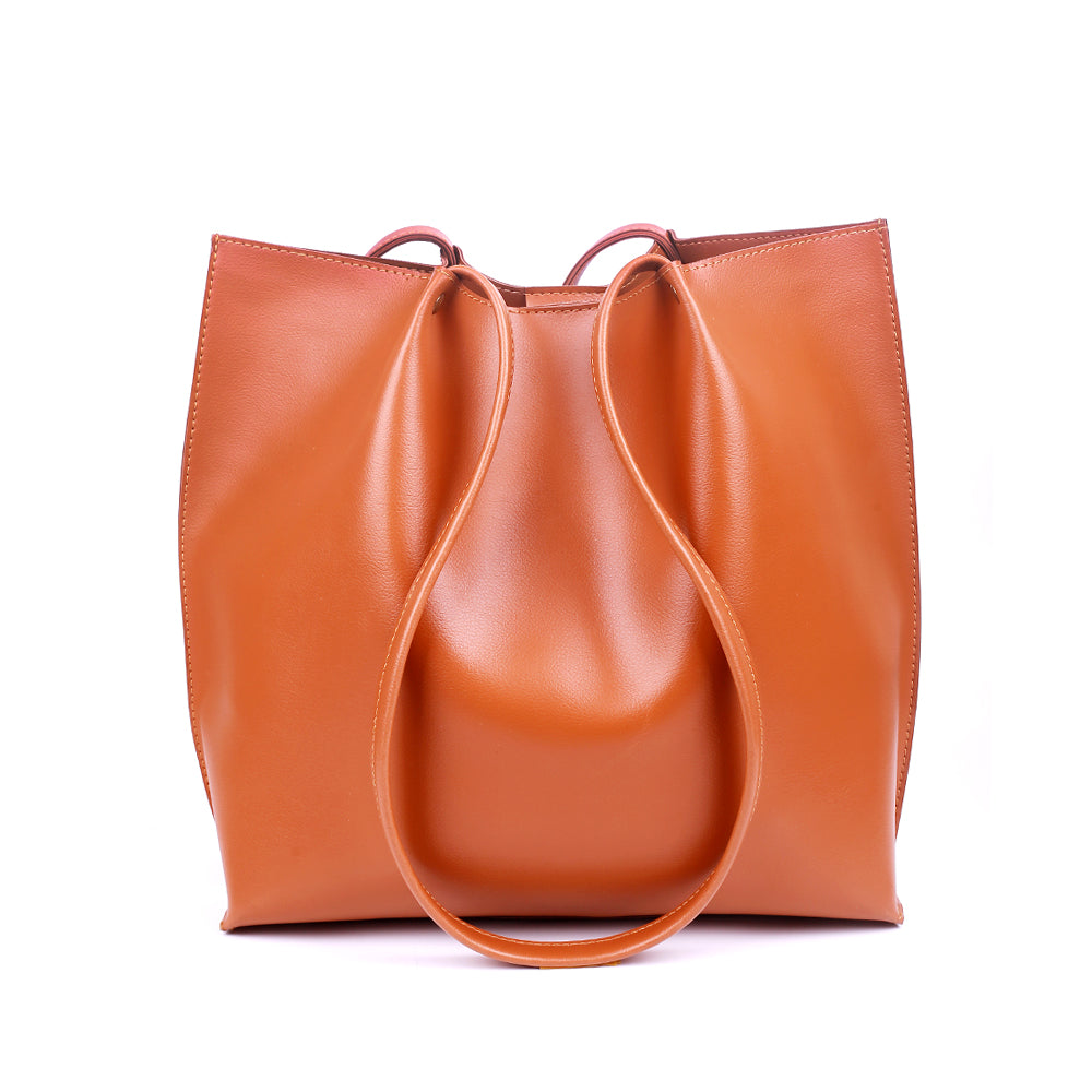 Designer Brown Tote Bag