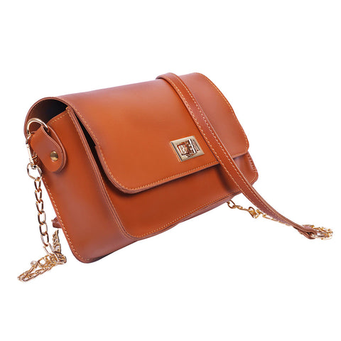 Belle Brown Crossbody Bag
