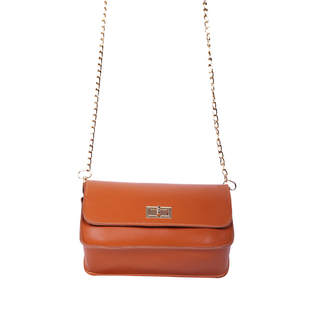 Belle Brown Crossbody Bag