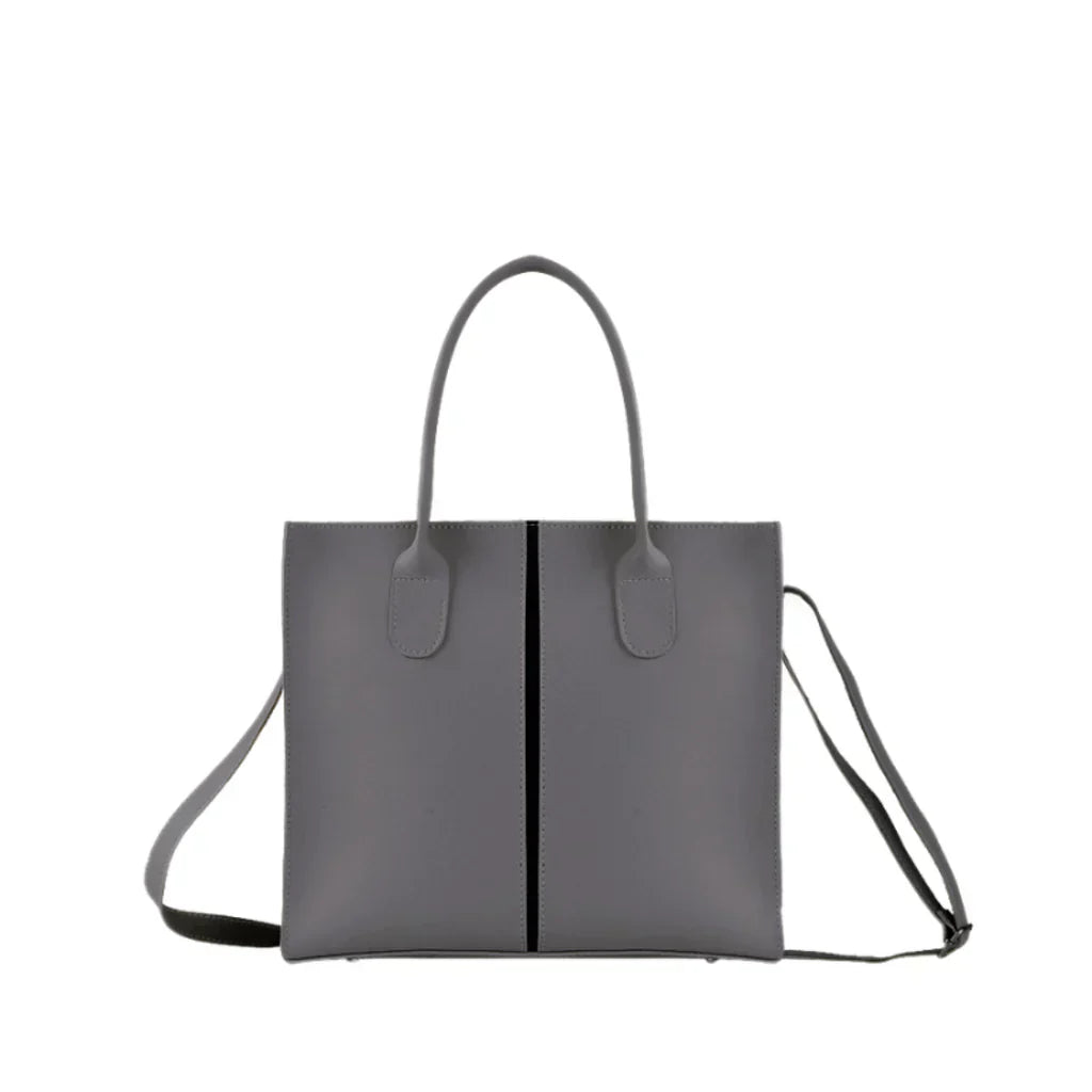 Minimalist Luxe Grey Tote Bag