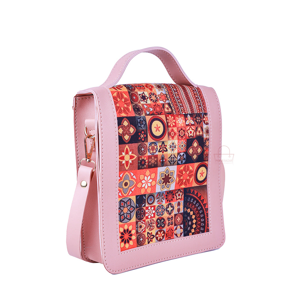 T-Pink Vibrant Crossbody Bag