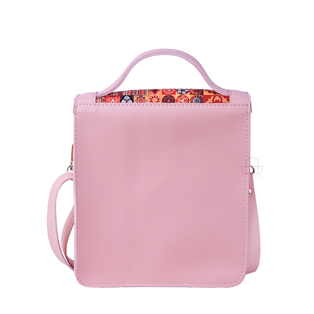 T-Pink Vibrant Crossbody Bag