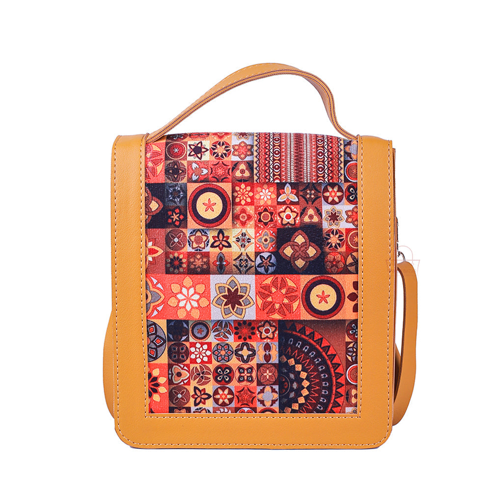 Mustard Vibrant Crossbody Bag
