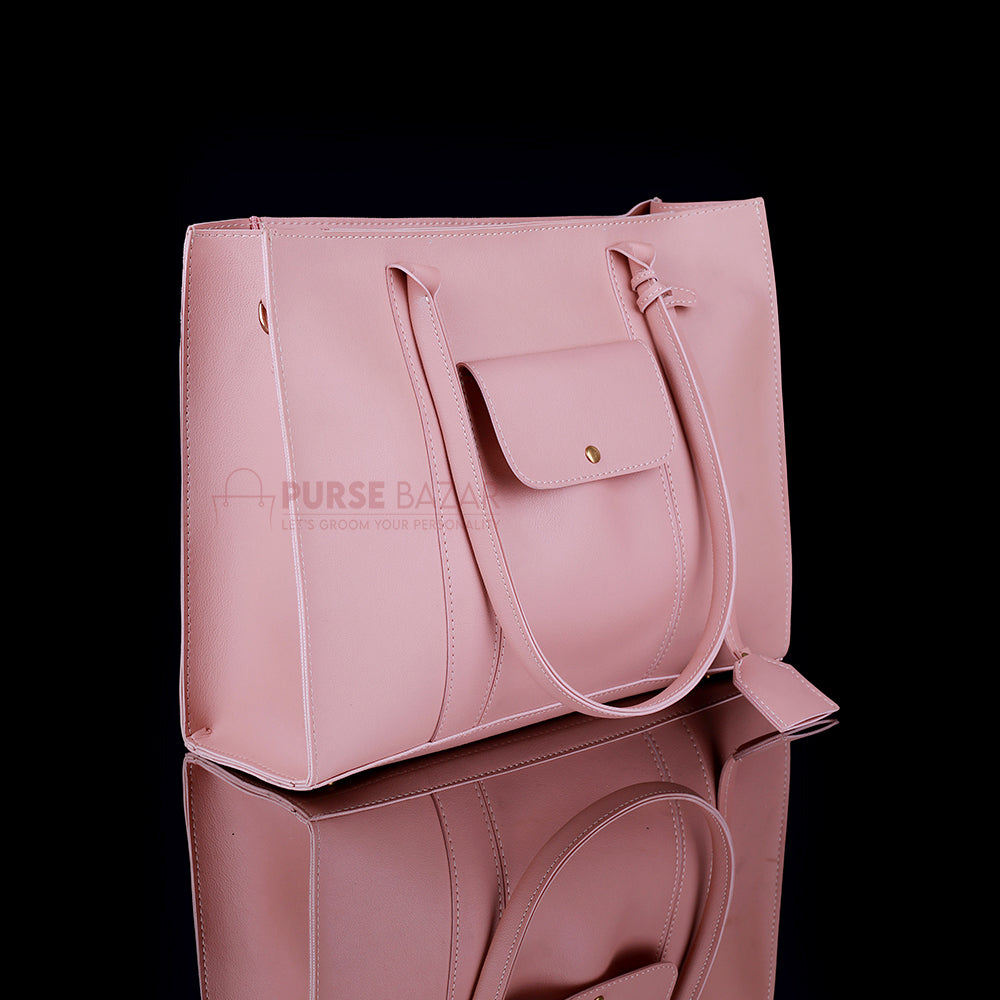 VERSATILE T-PINK TOTE BAG