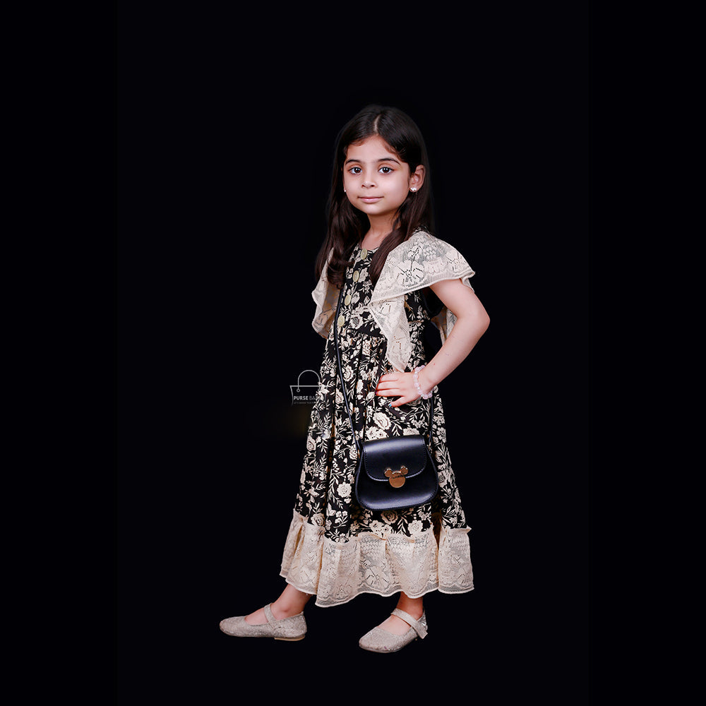 Mini Mickey Black Crossbody Bag