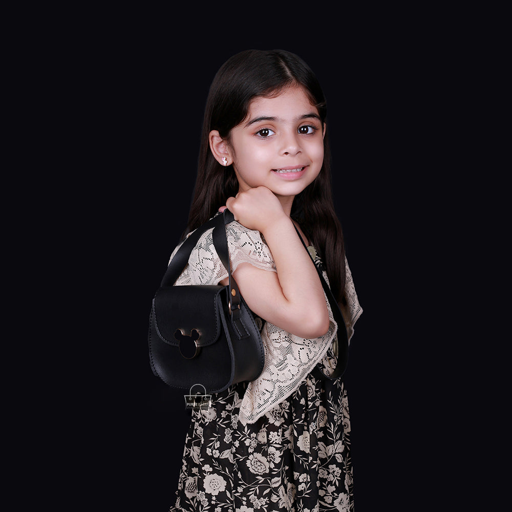 Mini Mickey Black Crossbody Bag