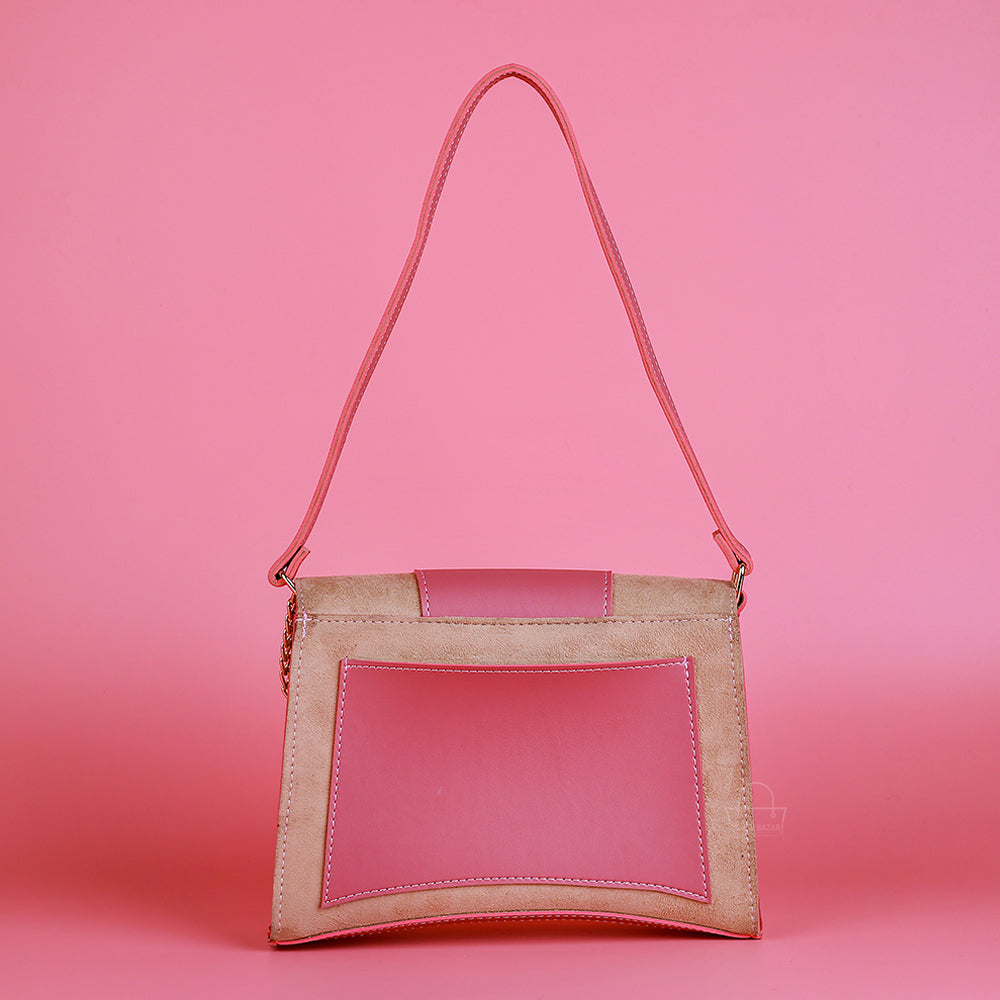 Sleeve Pink Crossbody Bag