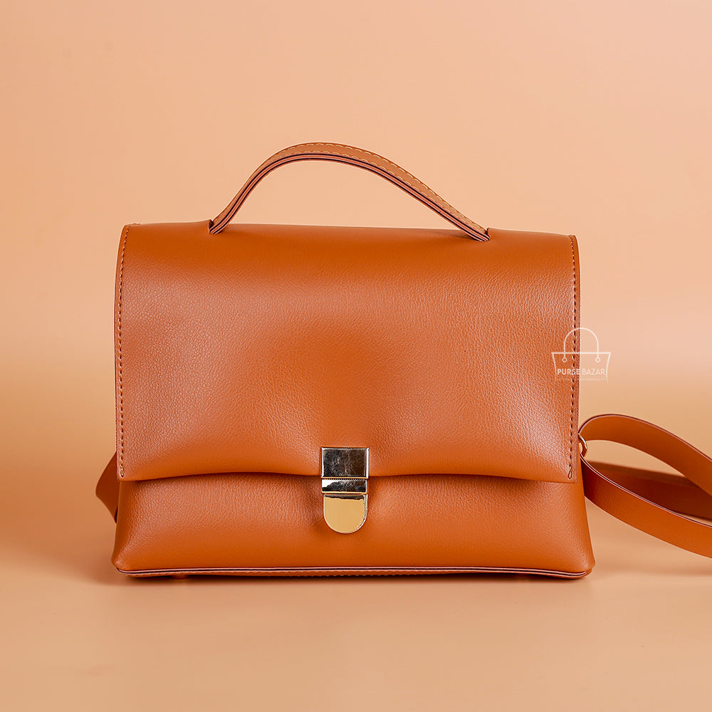 Royal Brown Crossbody Bag