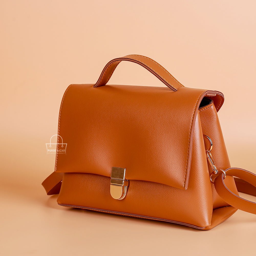 Royal Brown Crossbody Bag