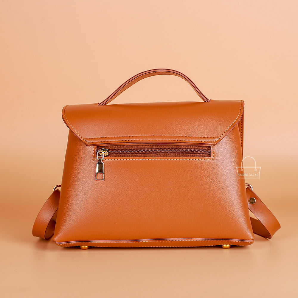Royal Brown Crossbody Bag
