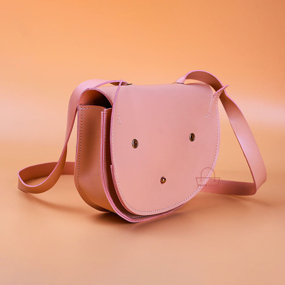Crazy Horns T-Pink Kids Crossbody Bag