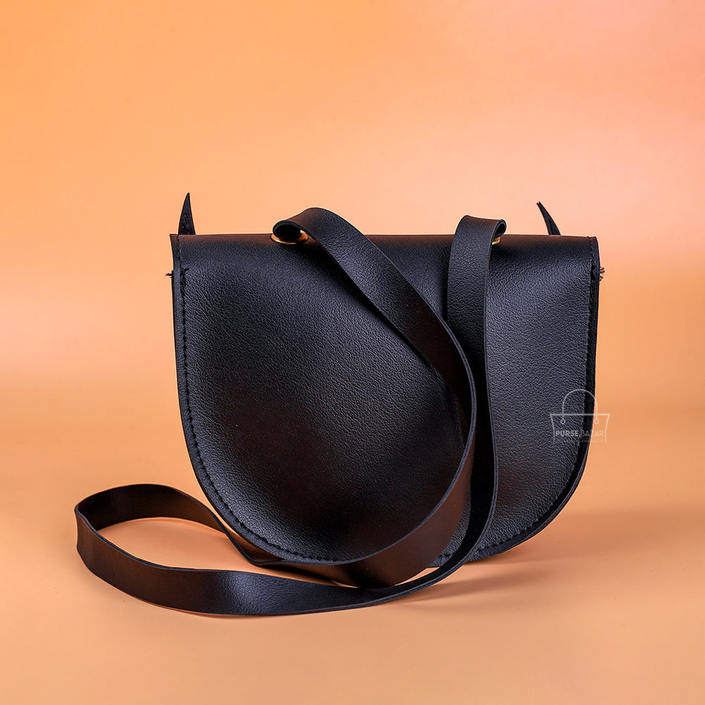 Crazy Horns Black kids Crossbody Bag