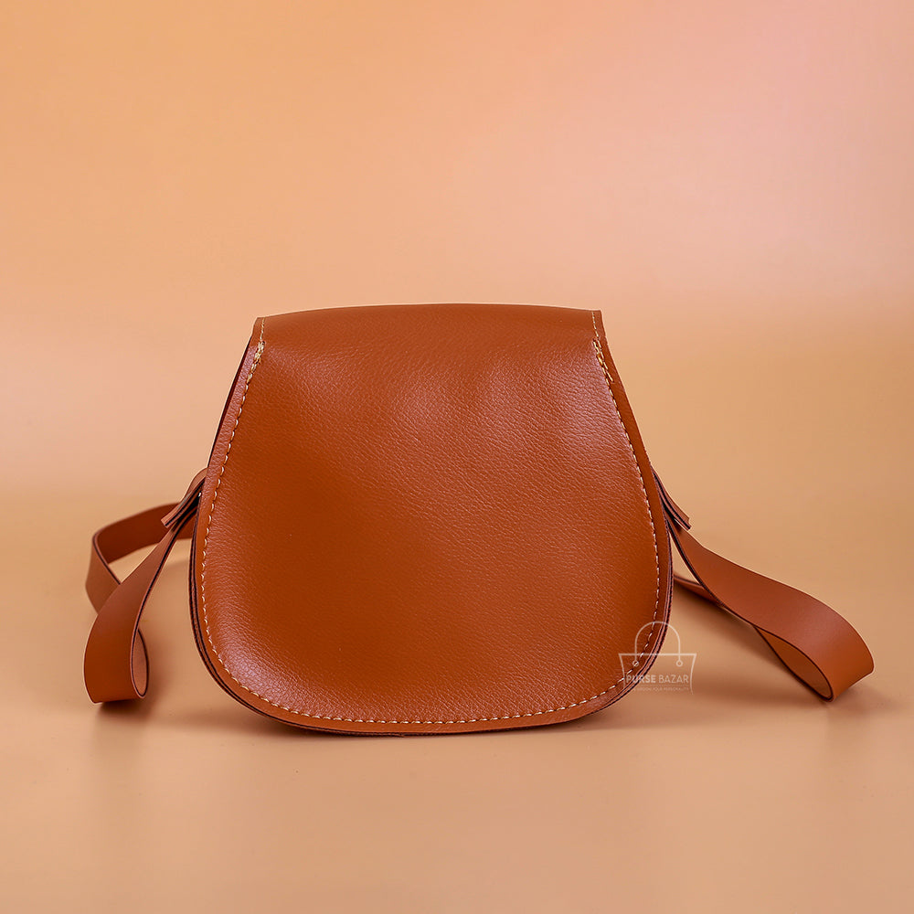 Mini Mickey Brown Crossbody Bag