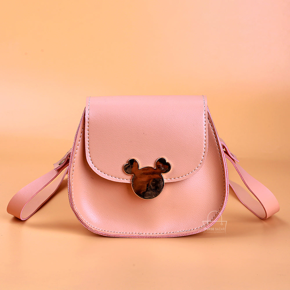 Mini Mickey T-Pink Crossbody Bag