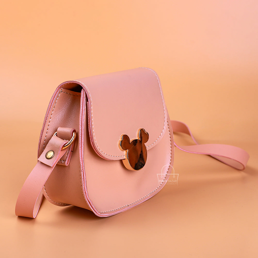 Mini Mickey T-Pink Crossbody Bag
