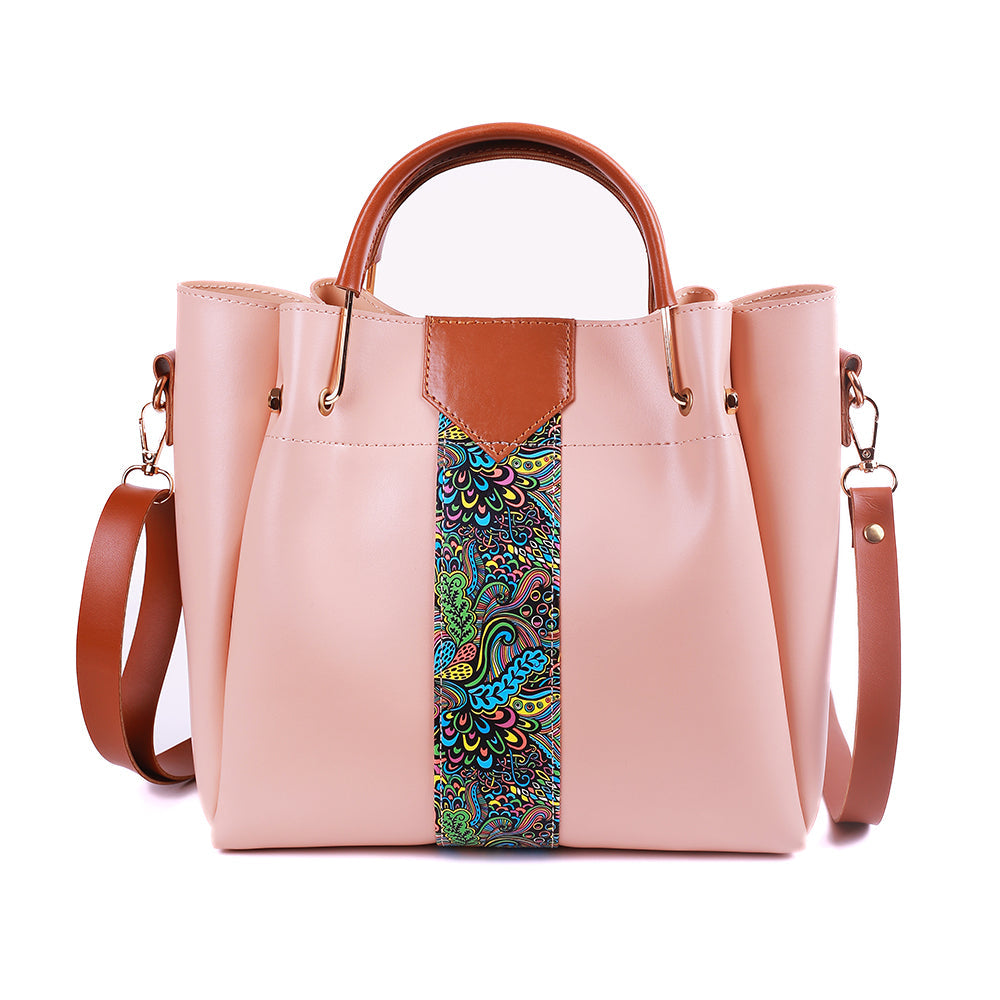 Delicacy 4 Pcs T- Pink Handbag