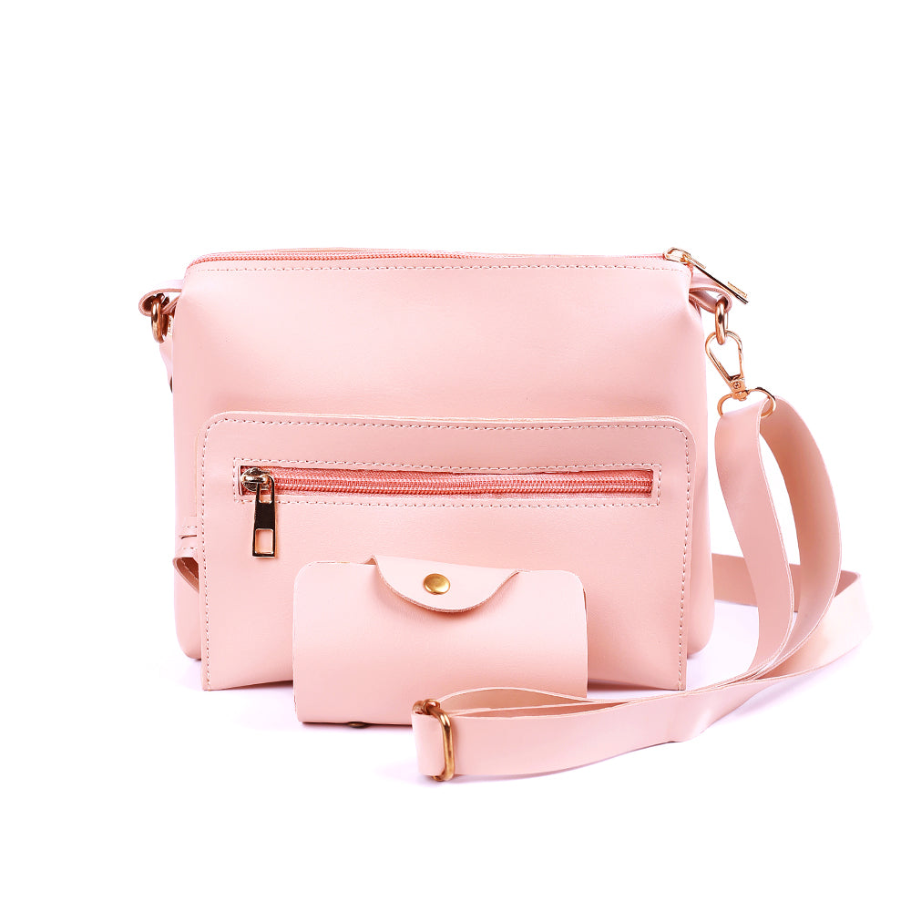 Delicacy 4 Pcs T- Pink Handbag