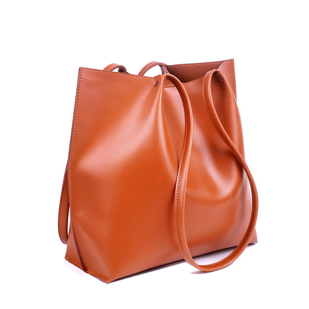 Designer Brown Tote Bag