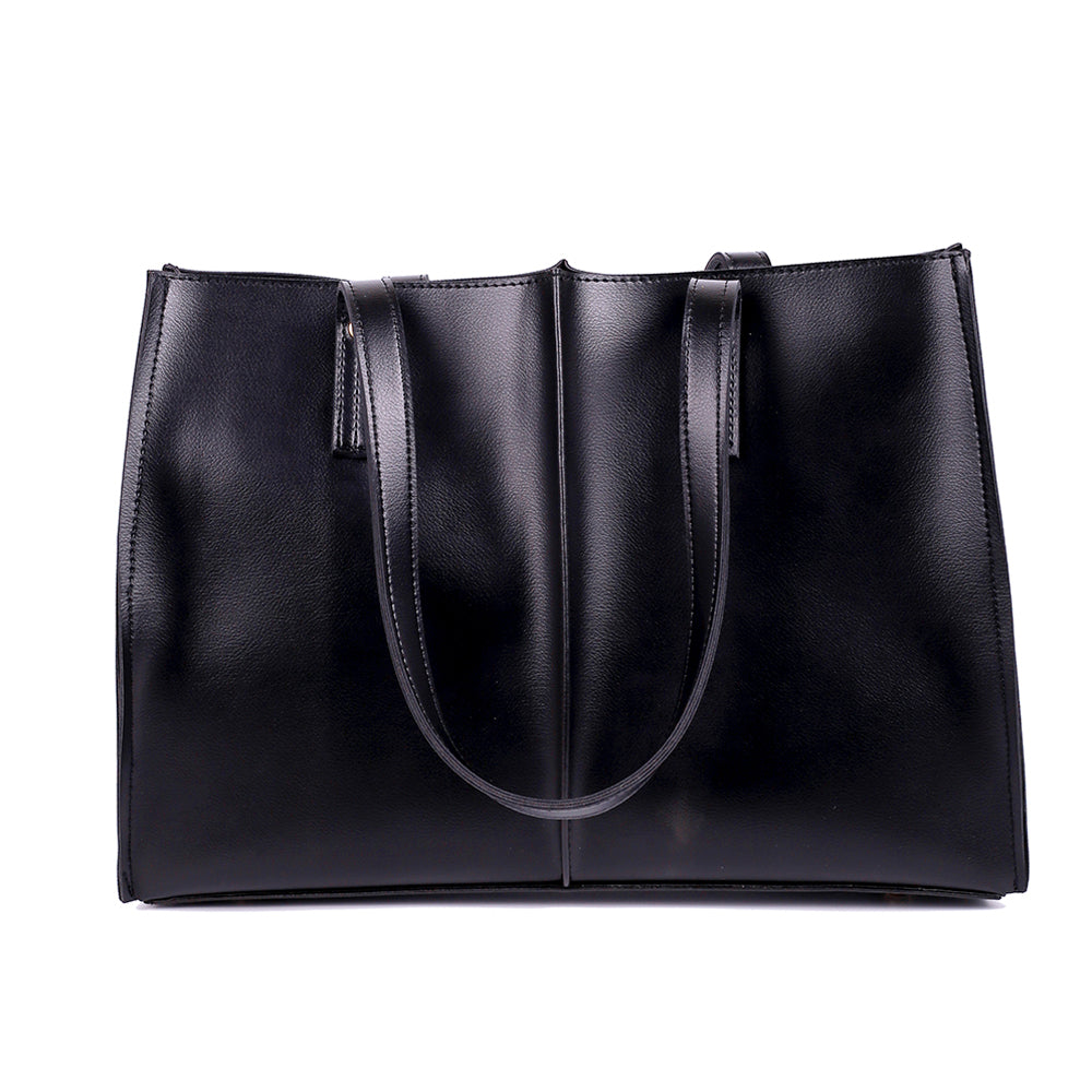 Signature Black tote bag