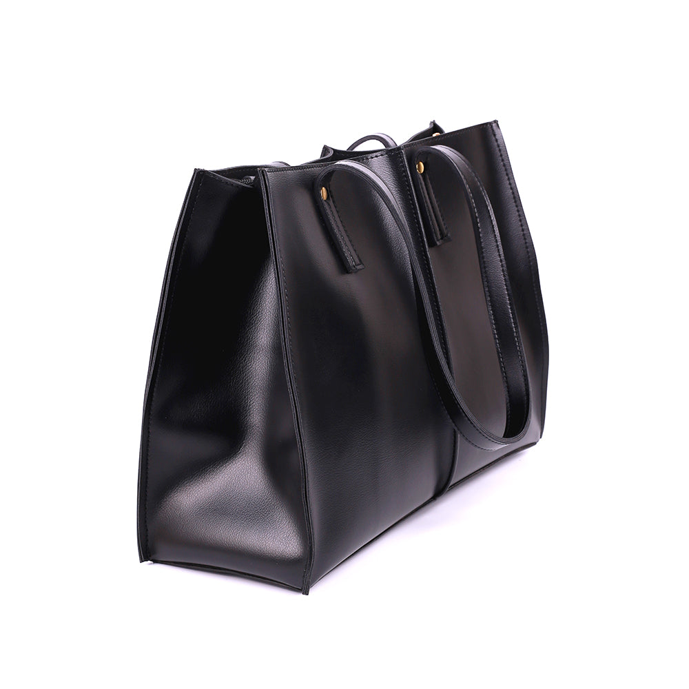 Signature Black tote bag