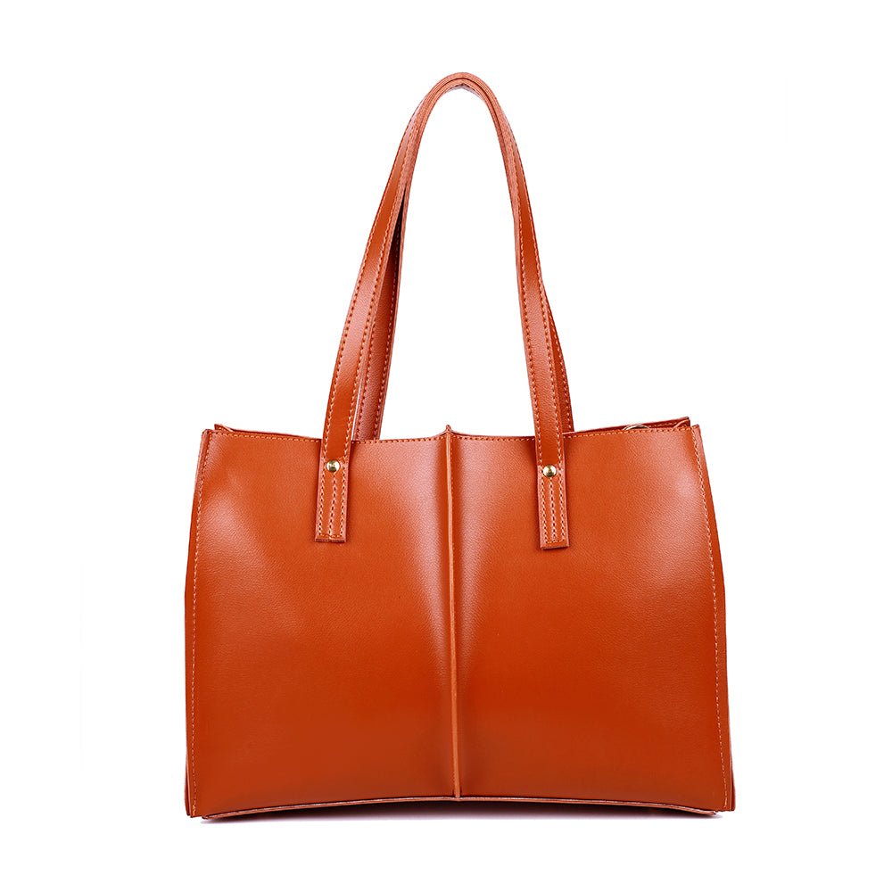 Signature Brown tote bag