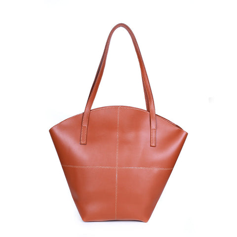 Alpha Brown Tote Bag