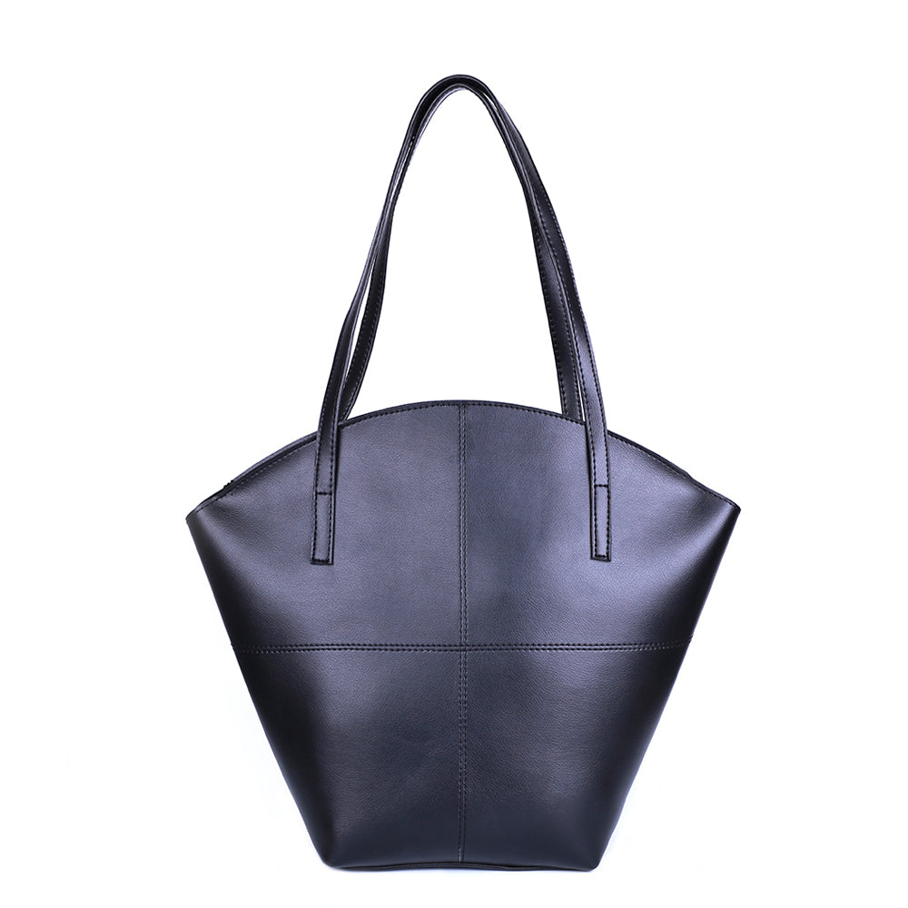 Alpha Black Tote Bag
