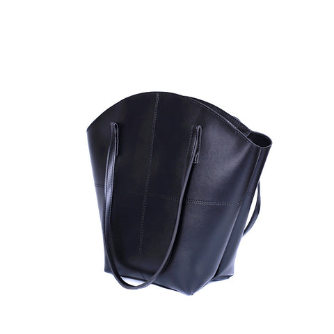 Alpha Black Tote Bag