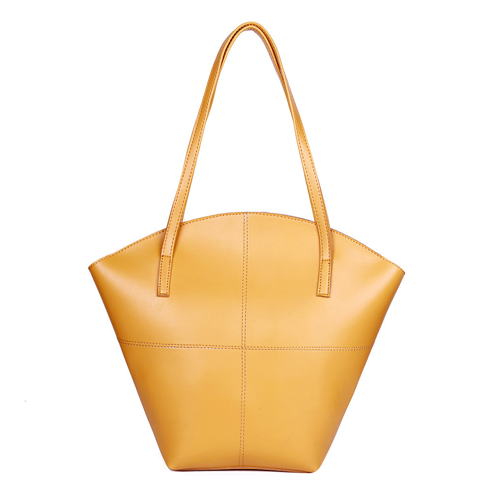 Alpha Mustard Tote Bag