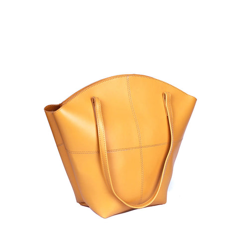 Alpha Mustard Tote Bag