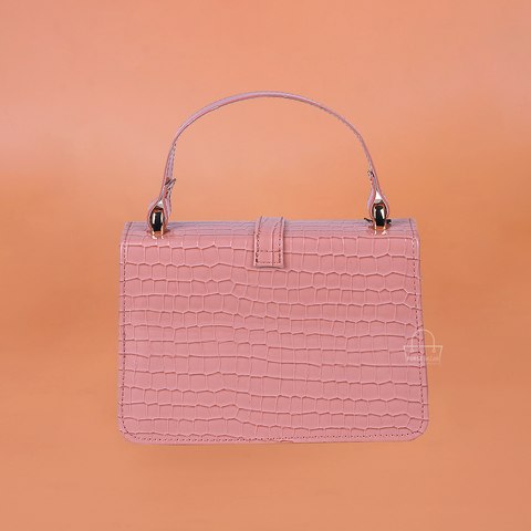Blush Quilted CROSS BODYBAG