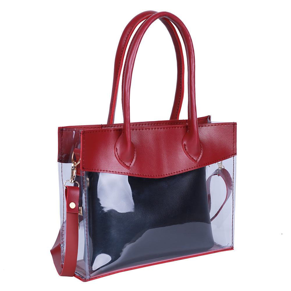 Leffy Maroon Shoulder Bag