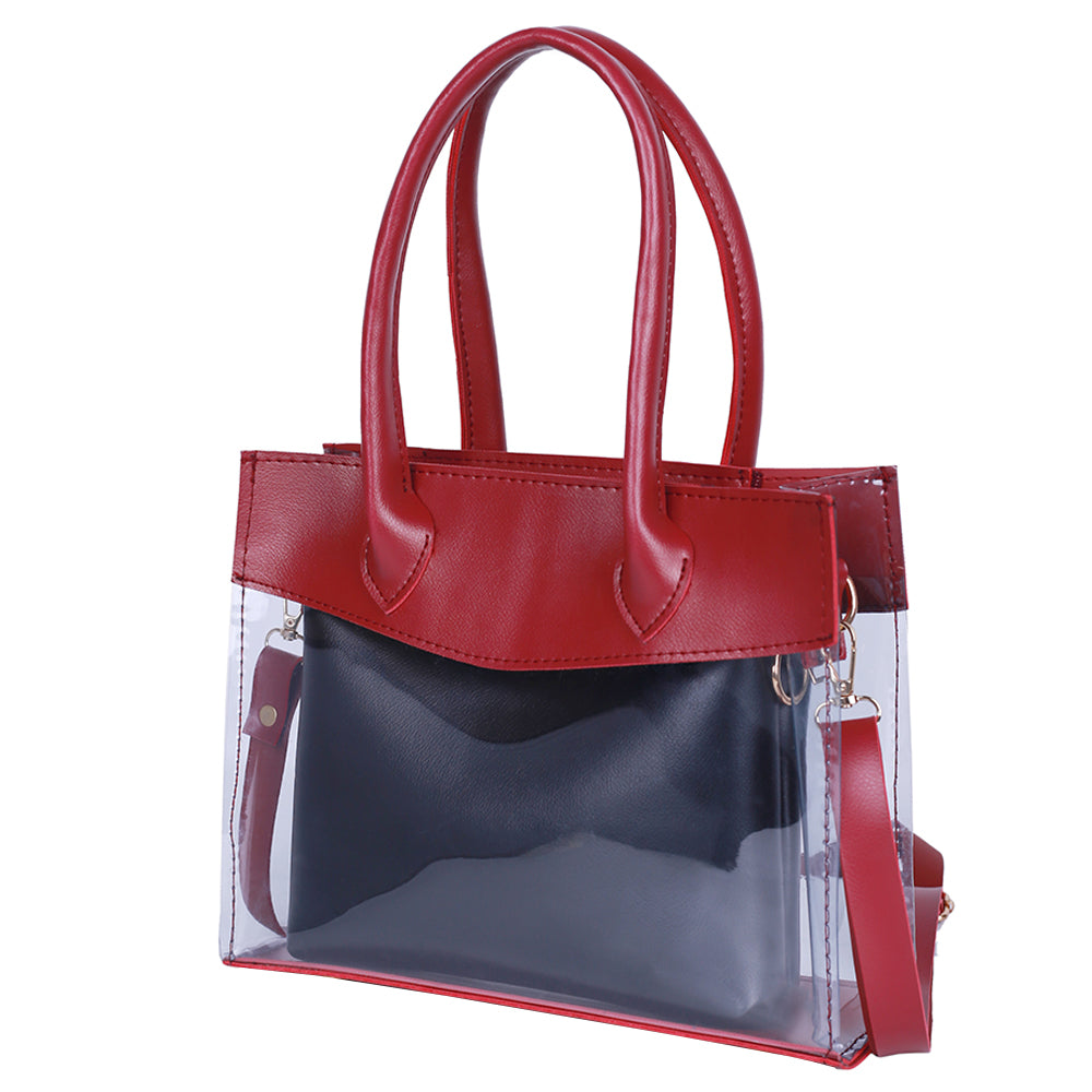 Leffy Maroon Shoulder Bag