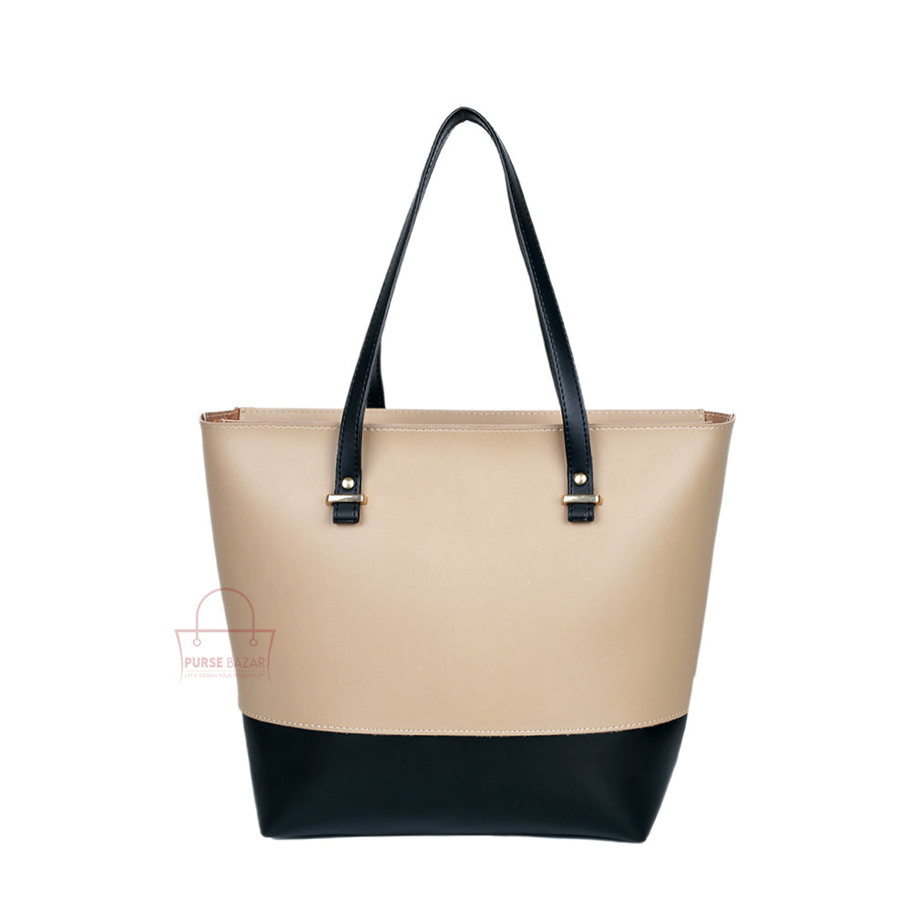 Posh Black and Skin Tote Bags