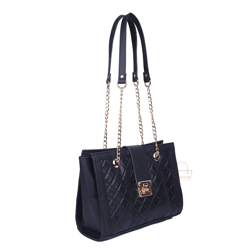 Noviss Black Tote Bag
