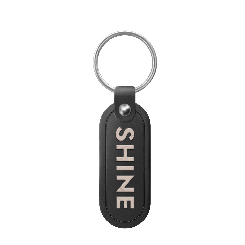 Personalized Leather Keychain