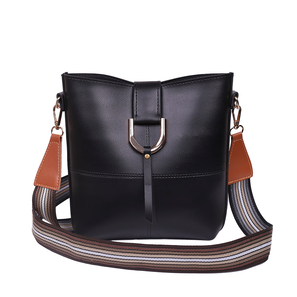 Classio Black Crossbody Bag