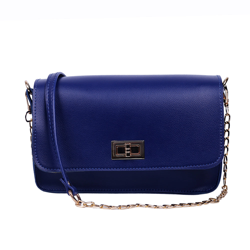 Belle Blue Crossbody Bag