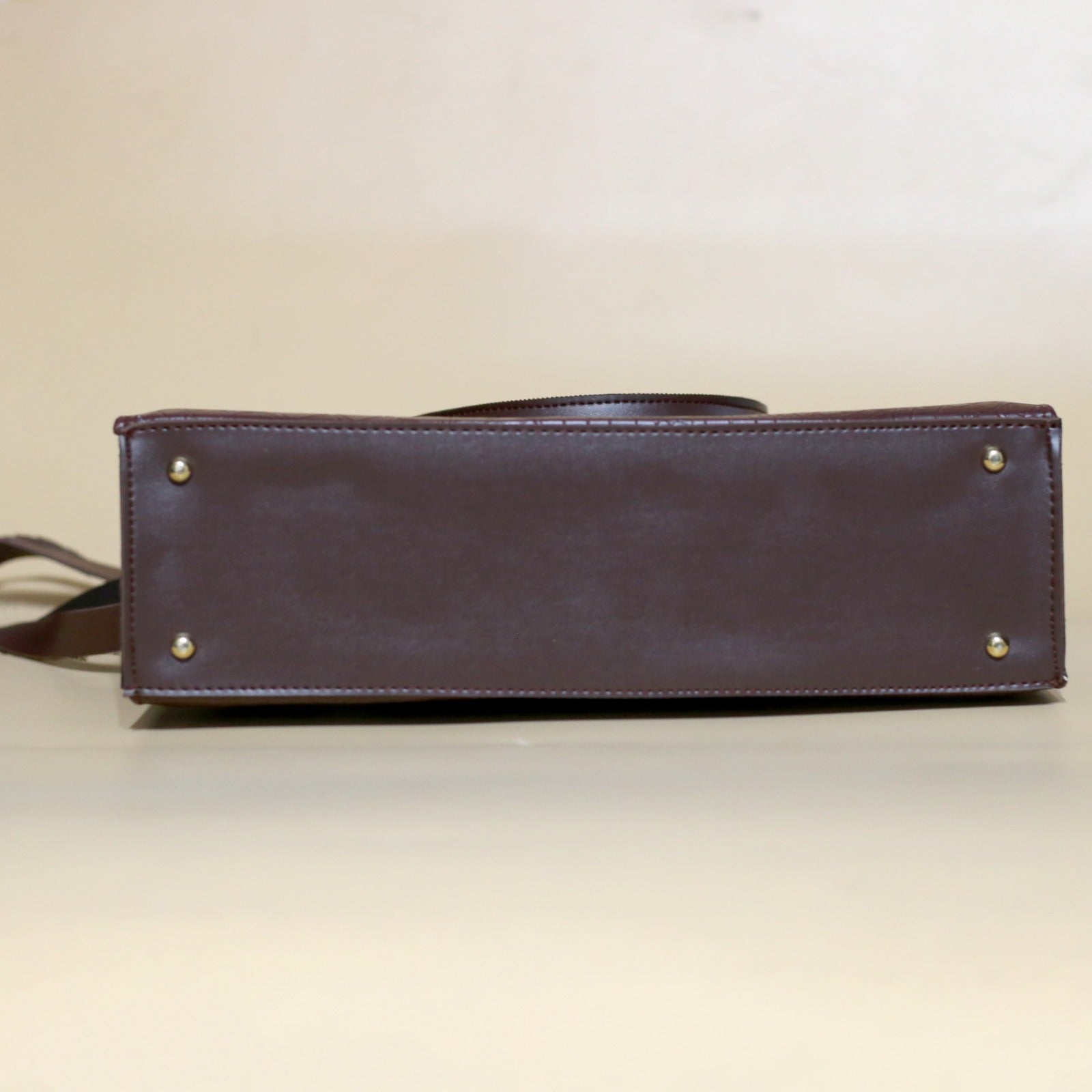 Croc Wine Red Luxe 2 Pcs Tote Set