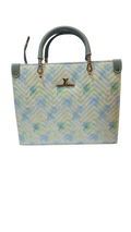Elegant Pastel Chevron Handbag