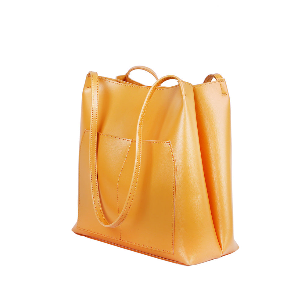Platinum Mustard Shoulder Bag