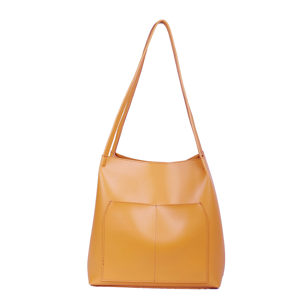 Platinum Mustard Shoulder Bag