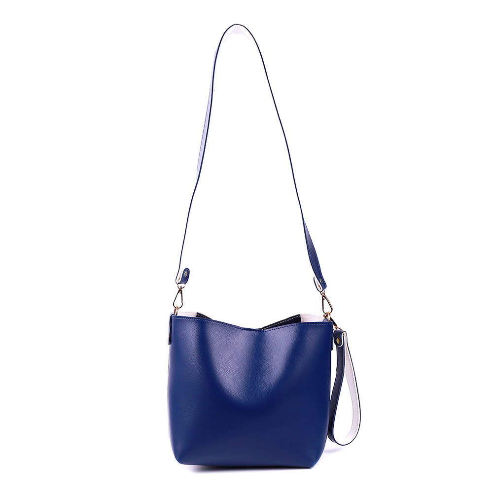 Potli Blue and White Bag