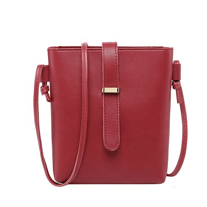Bunny Maroon Crossbody Bag