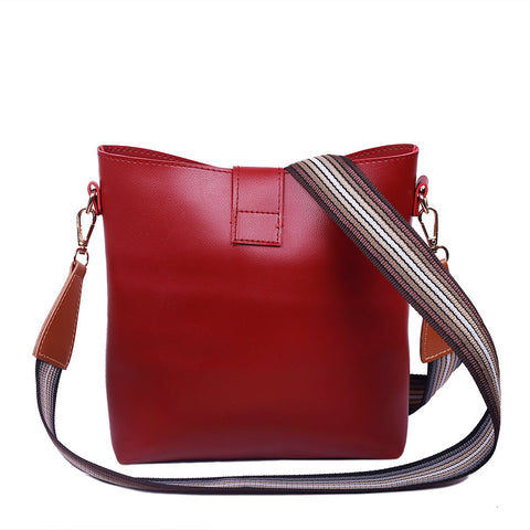 Classio Maroon Crossbody Bag