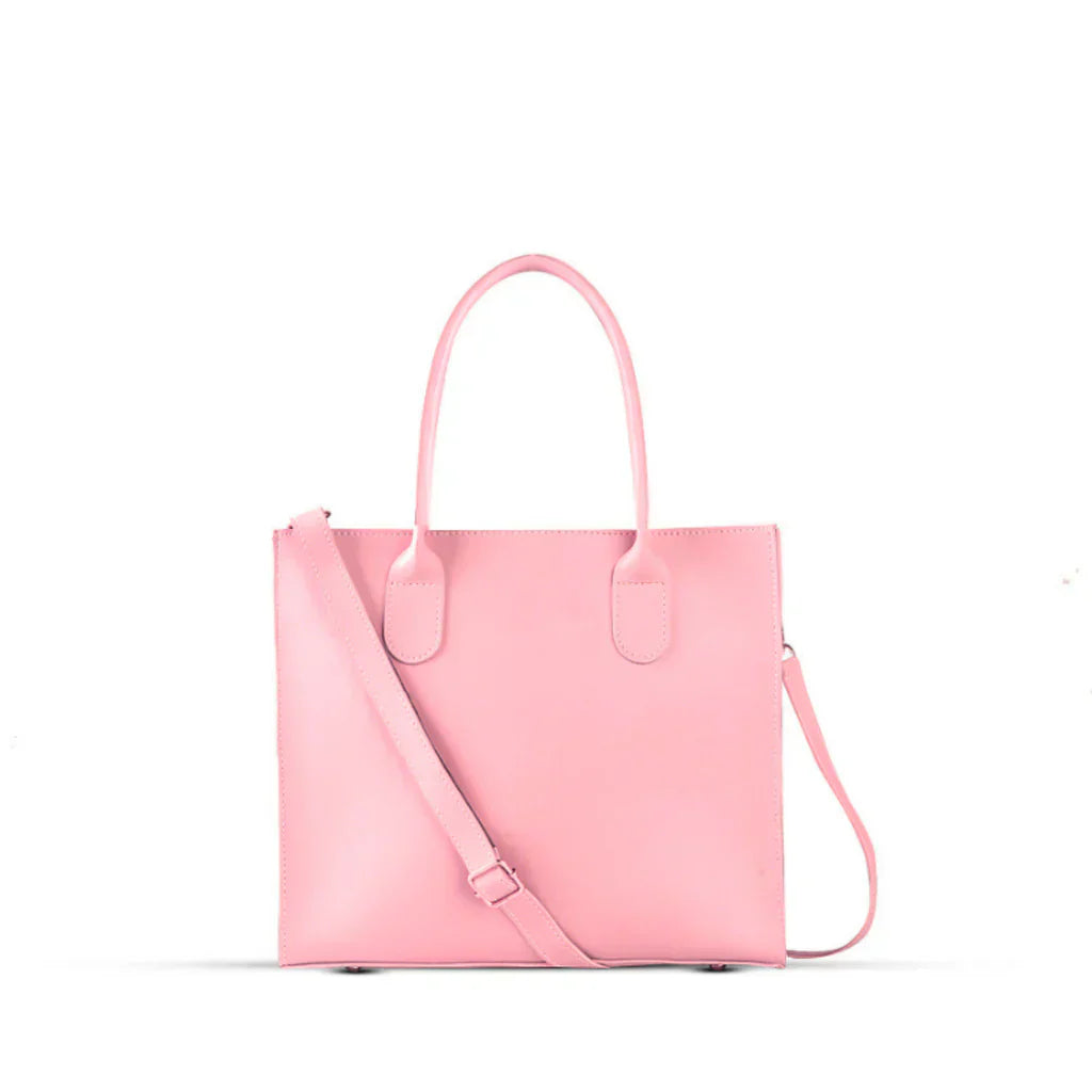 Minimalist Luxe Pink Tote Bag